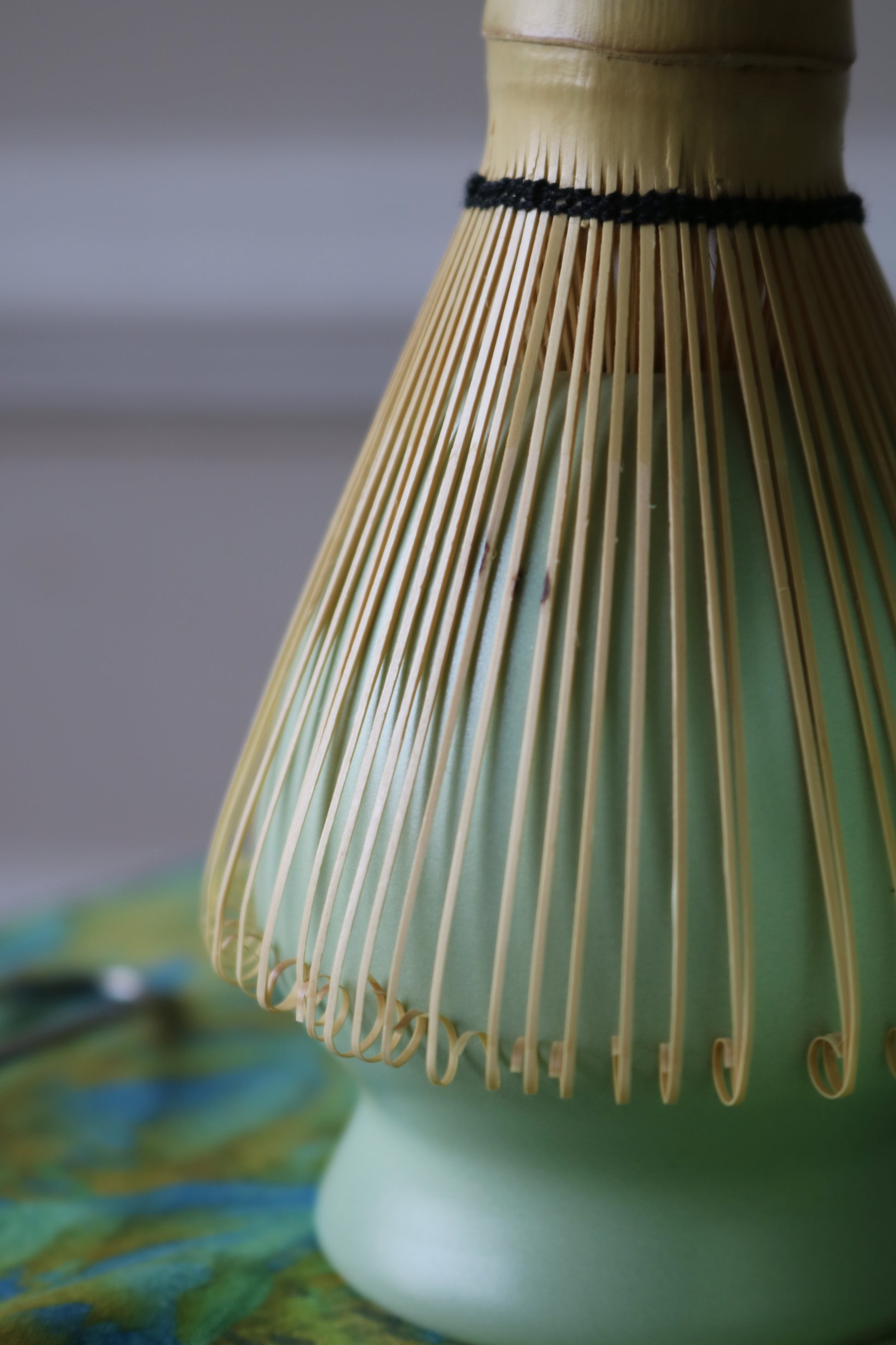 SustainGo Authentic Japanese Chasen Bamboo Matcha Whisk, 100 Prongs (fine bristles for extra foam)