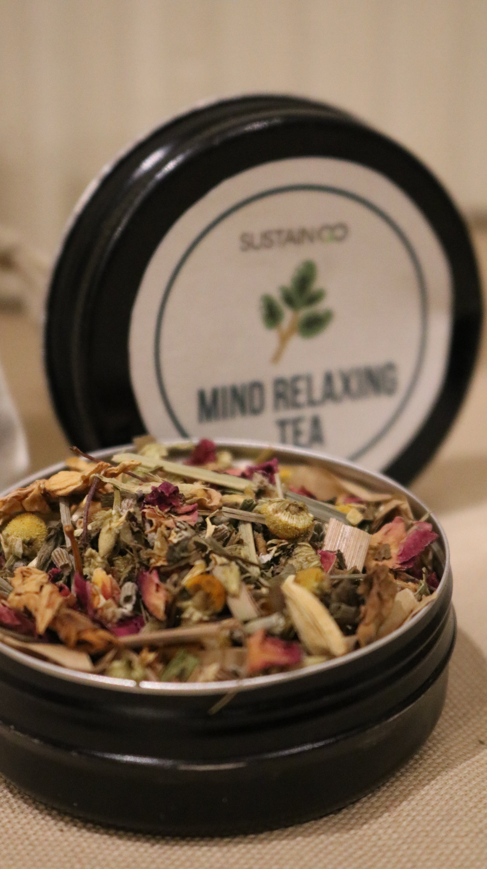 Mind Relaxing Herbal Tea Blend