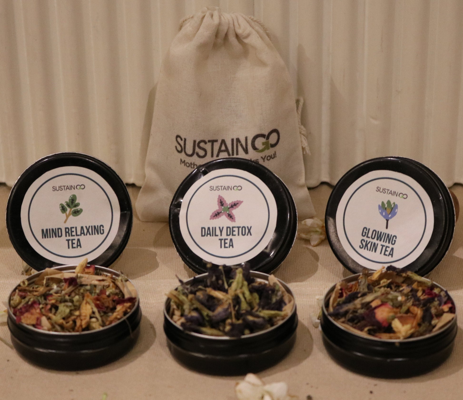 The Ultimate Herbal Tea Kit – Glowing Skin | Daily Detox | Mind Relaxing