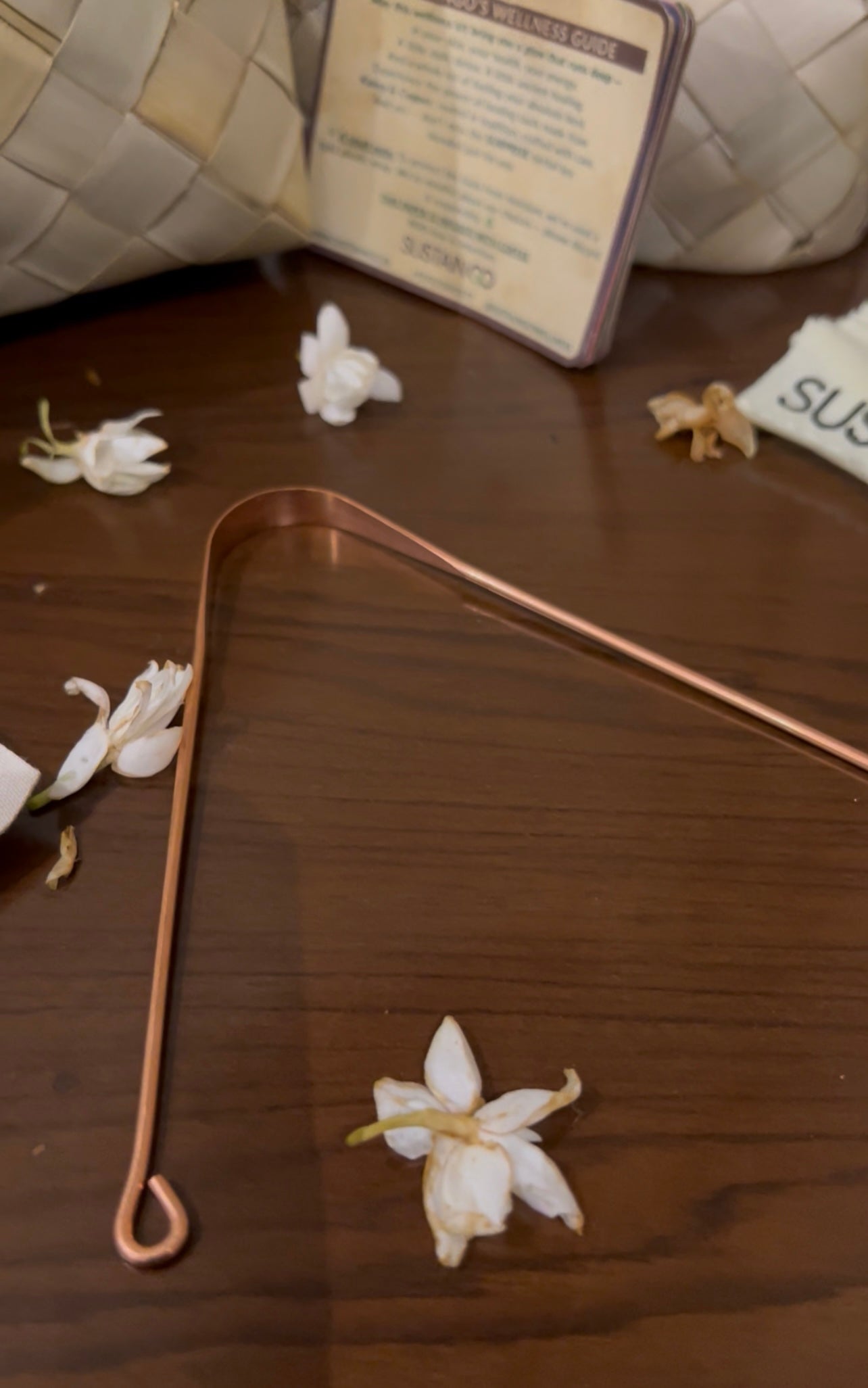 Ayura: The Rakhi Essentials Wellness Kit Set of 4 Ayurvedic Healing Tools + Surprise Tea Blend