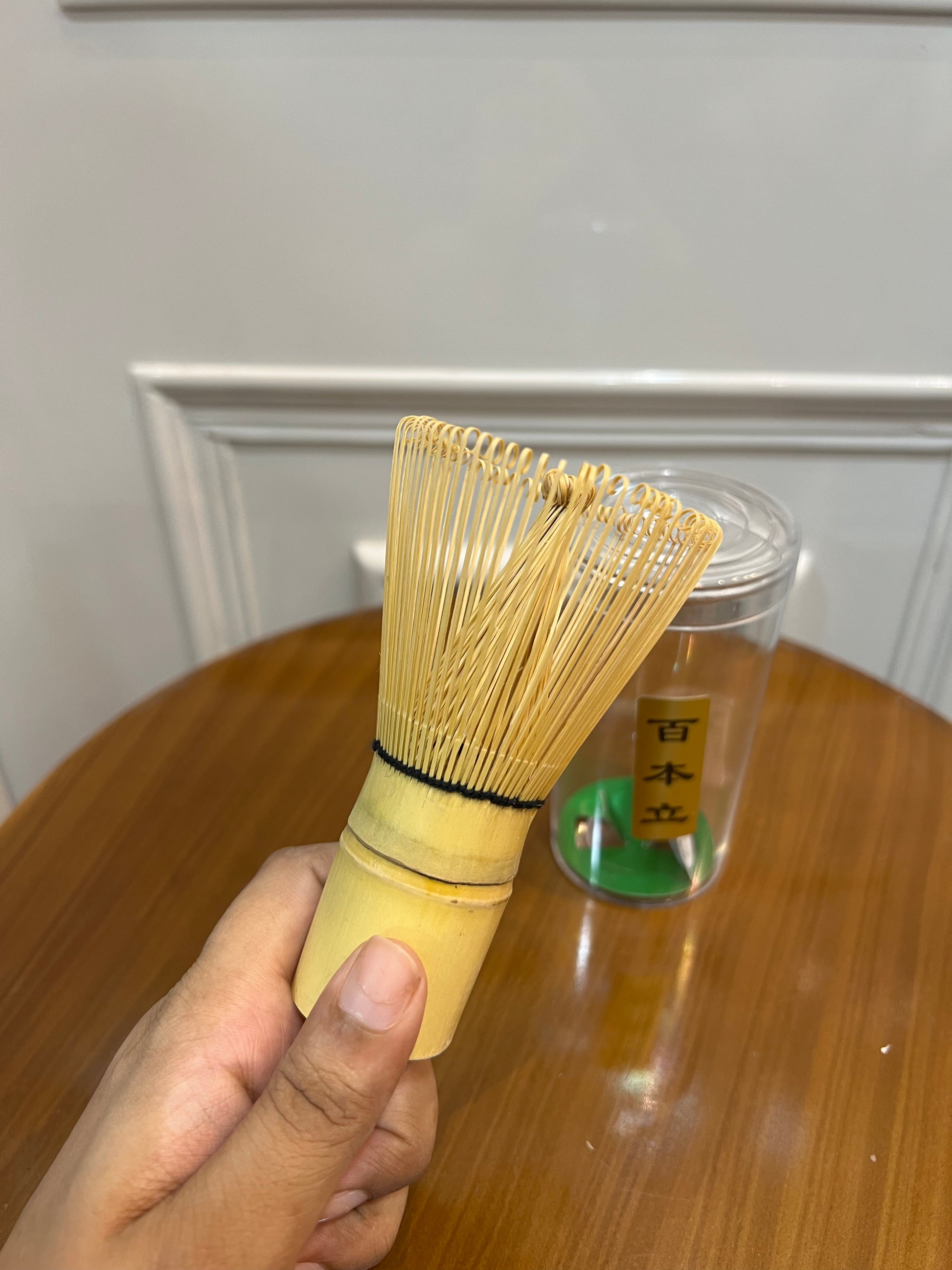 Pink Matcha Tea Whisk Set 3 Pcs |Ceramic Matcha Bowl with a spout, Whisk Holder & Bamboo Whisk | Free Ceremonial Grade Matcha Tea 10g |SustainGo