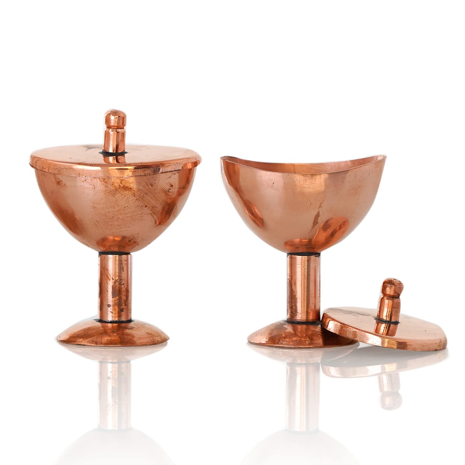 Buy eco-friendly copper eye wash cups for Ayurvedic Netra Shuddhi – natural eye cleansing tool for daily use